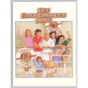 Vintage The Babysitters Club Postcard 1991 Super Special 1 Scholastic Book Cover